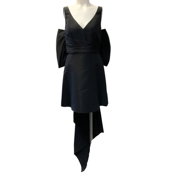 black long sleeve satin dress Women's Pure Glamour Long Sleeve Satin Maxi Dress in Black